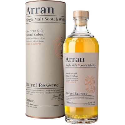 Whisky Arran Barrel Reserve 43% 0,7 l (tuba)