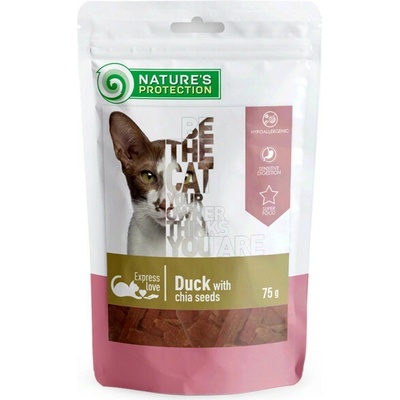Nature's Protection snacks for cats Kačacie kúsky s chia 75 g