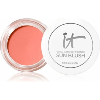 IT Cosmetics Confidence Sun Blush krémová lícenka Sunlit 10 18 g