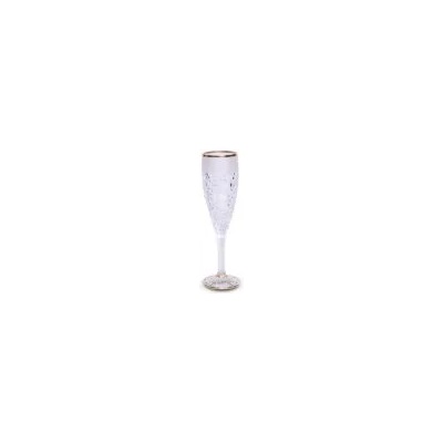 Bohemia 1845 Чаша за шампанско Bohemia 1845 Nicolette Gold Matt 180ml, 6 броя (1000270)