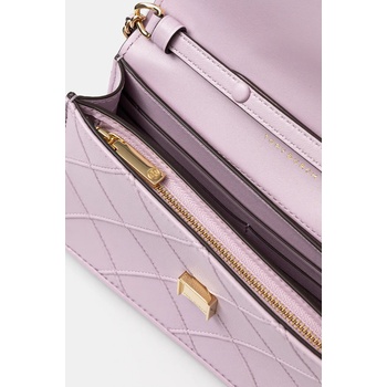 Tory Burch Чанта Tory Burch Fleming Chain Wallet в лилаво 138853-502 (138853.502)