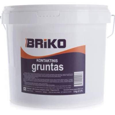 Kontaktní základní nátěr Briko, 5 kg