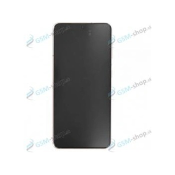 LCD Displej + Dotykové sklo + Přední kryt Samsung Galaxy S21 5G (G991) - originál