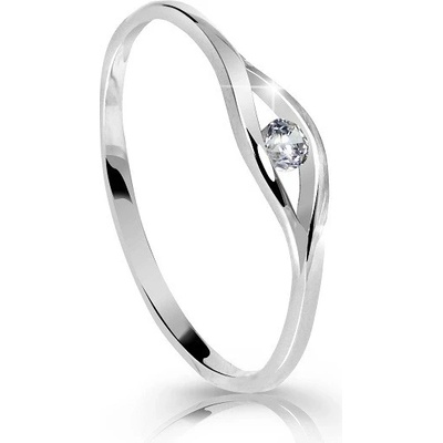 Zodiax Dámský zlatý prsten v bílém zlatě 1613