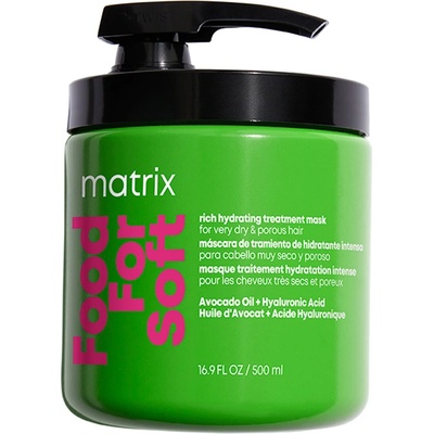 Matrix Food For Soft Rich Hydrating Treatment Mask Маска за коса дамски 300ml