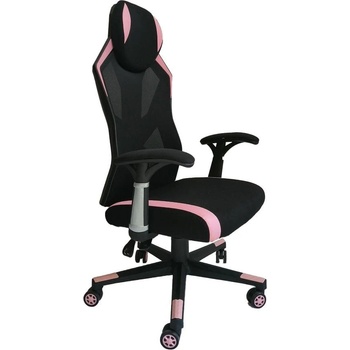 RFG Геймърски стол RFG Soft Game, дамаска и меш, полиамидна основа, до 130 kg, (4010200185)