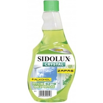 Sidolux Crystal na sklá a zrkadlá citrón náhradná náplň 500 ml