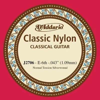 D'Addario J2706 Единична струна за китара (J2706)