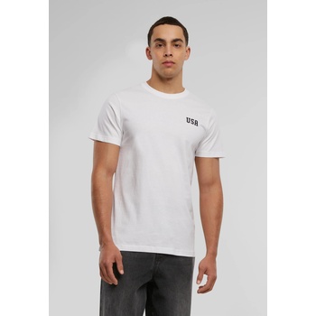 Mister Tee Тениска USA EMB Tee white XXLUB-MT3750-00220 - Тъмносив, размер XS