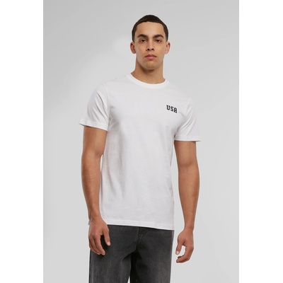 Mister Tee Тениска USA EMB Tee white XXLUB-MT3750-00220 - Тъмносив, размер XS
