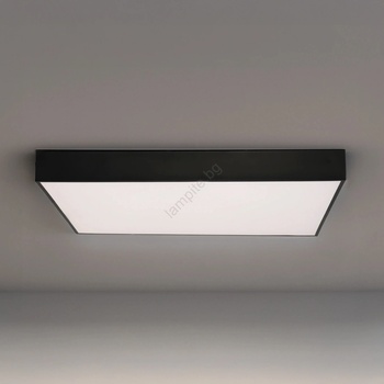 NEDES LED таванно осветително тяло LED/215W/230V 3000/4000/6500K 80x80 cm черно (ND4315)