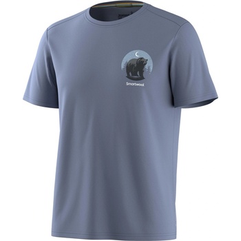 Smartwool Men's Lunar Bear Active Short Sleeve Graphic Tee Размер: L / Цвят: тъмно син