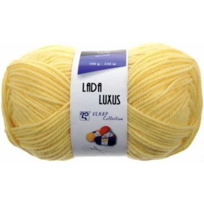Příze Lada Luxus žlutá 54033