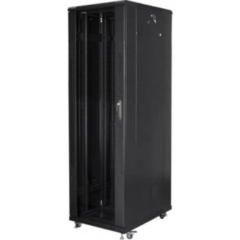 Lanberg rack cabinet 19" free-standing 42U - 800x800 self-assembly flat pack, black (FF01-8842-12B)
