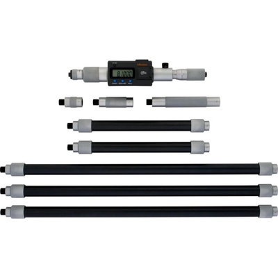 Mitutoyo Digimatic mikrometrické odpichy s prodlužovacími nástavci z trubek IP65 200-2000mm 339-302
