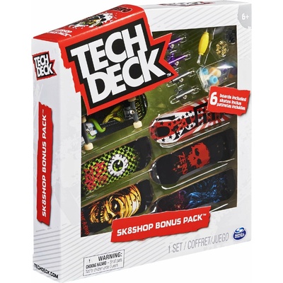 Tech Deck Fingerboard 6KS S PRÍSLUŠENSTVOM 6028845