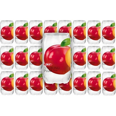 OKF Sparkling Plum Drink 24 x 350 ml