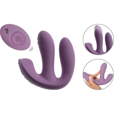 Beau Coeur Mireva RC Triple Hands-Free Vibrator Purple