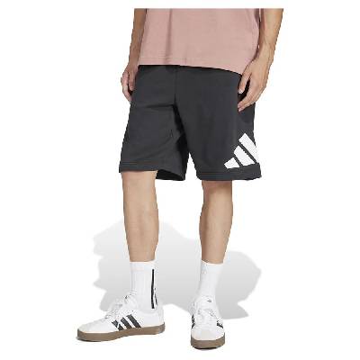 Къси панталони Adidas Essentials Big Logo French Terry shorts - Black (Black / White)