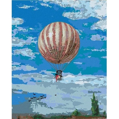 zuty Malování Podle Čísel Balón Pál Szinyei Merse 40 x 50 Cm Plátno