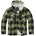 BRANDIT Мъжко зимно яке BRANDIT - Lumberjacket - 3172-black+oliv Gingham