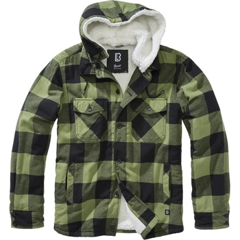 Image 1 of BRANDIT Мъжко зимно яке BRANDIT - Lumberjacket - 3172-black+oliv Gingham