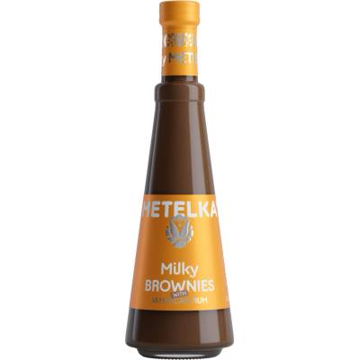 Metelka Milky Brownies 14% 0,5 l (holá láhev)