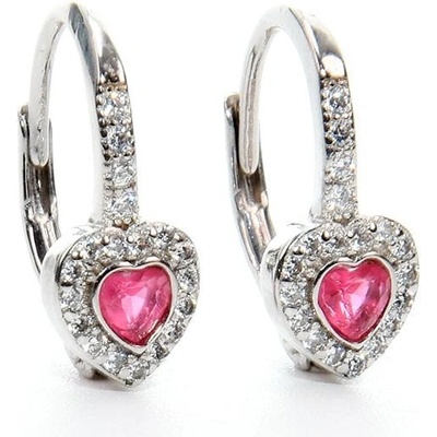 Rafity stříbrné s turmalínem a zirkony E0031KL-11