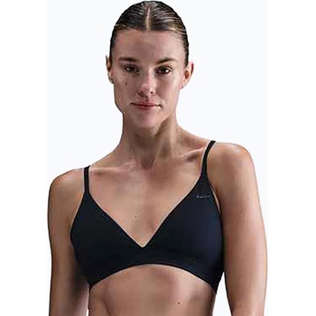 Nike Спортен сутиен Nike Form Light-Support Triangle black/smoke grey/dark smoke