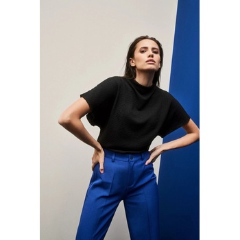 Moodo Елегантна черна блуза с широки ръкави Moodo Moodo | Cheren | ЖЕНИ | XS