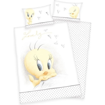 Herding obliečky Looney Tunes Tweety 135 x 100 cm 40 x 60 cm