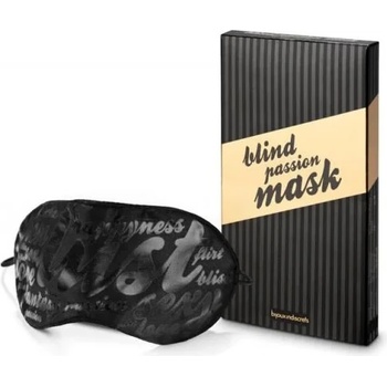 Маска за очи в черен цвят, сляпа страст - Blind Passion Mask (BIJOUX0029)