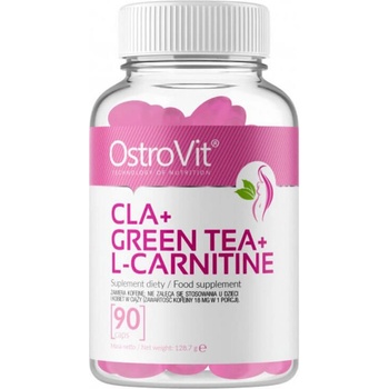 OstroVit L-CARNITINE + GREEN TEA + CLA 90 kapsúl