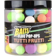 STRATEGY BAITS Plovoucí boilies Fluo Pop-Up 100g 20mm tutti frutti