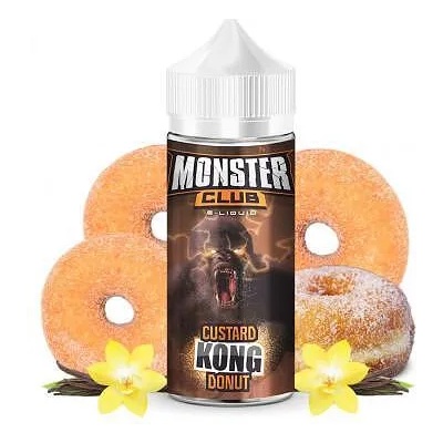 Monster Club Custard Kong Donut 100ml - Monster Club