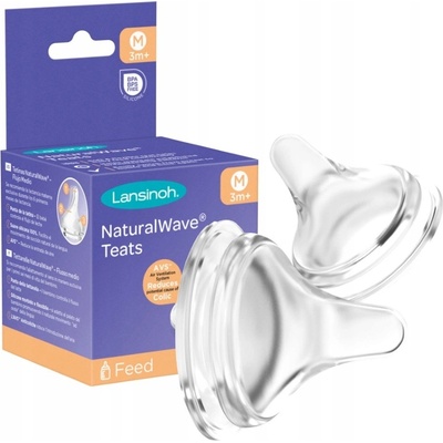 Lansinoh savička NaturalWave střední průtok 2 ks transparentní – Zboží Dáma