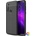 Motorola Moto G8 Удароустойчив Litchi Skin Калъф и Протектор