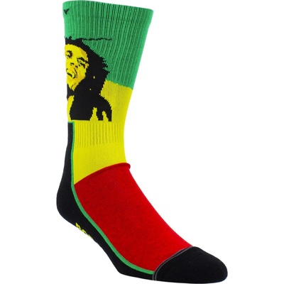 Perri´s socks Чорапи bob marley - rasta casual crew - black - perri´s socks - boc306-001
