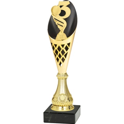 Sportovní pohár ČÍSLA P403 Pohár TROJKA 36,5 cm