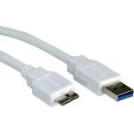 Roline Cable USB3.0 A-Micro B, M/M, 0.8m, S3051
