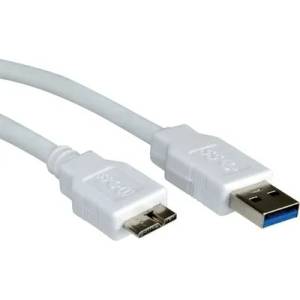 Roline Cable USB3.0 A-Micro B, M/M, 0.8m, S3051