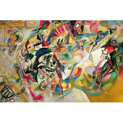 Obrazy - Kandinsky, Wassily: Kompozice č. 7 - reprodukce obrazu