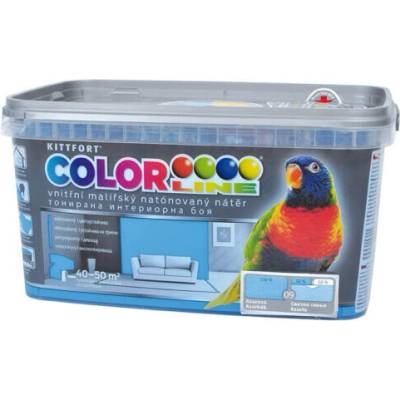 Kittfort Colorline® Colorline® тонирана интериорна боя за стени и тавани 4КГ 09 СВЕТЛО СИН (6Е37829-К)