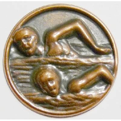Plavání MINI emblém A41č.3-bronz