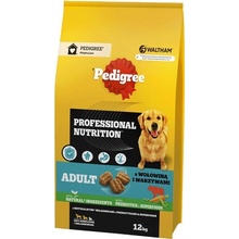 Pedigree Adult Professional Nutrition s hovězím masem a zeleninou pro velké a střední psy 12 kg