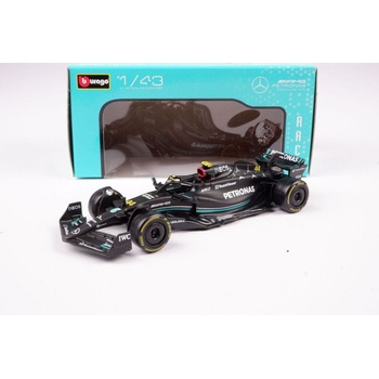 BBurago Kovový model Mercedes W14 Lewis Hamilton 2023 Formula 1 F1 1:43