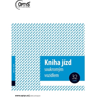 Optys 1169 Kniha jízd soukromým vozidlem – Zboží Živě
