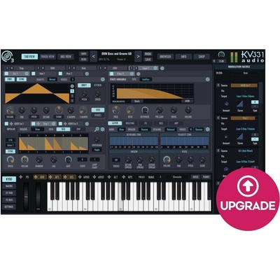 KV331 Audio SynthMaster 3 < SM 2 UPG (Digitálny produkt)