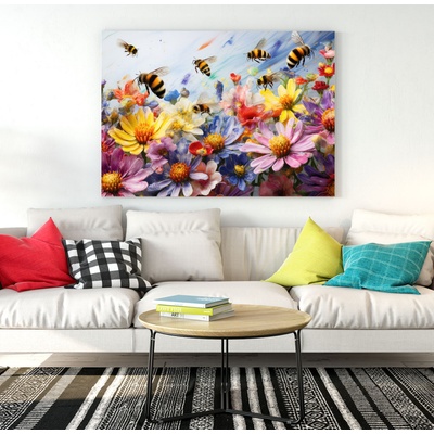 IMPAR Obraz Včely art (Rozměr obrazu: 120x80)