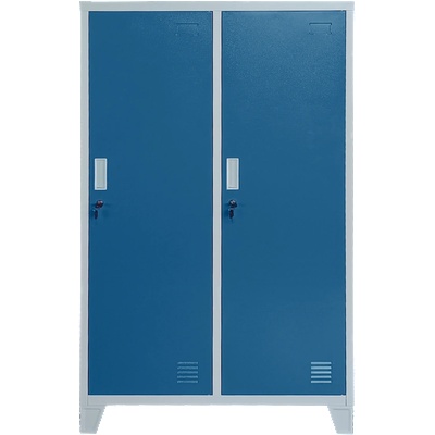 Carmen Метален шкаф Carmen CR-1604-2 JZ - Сив / син (3580174_1)